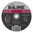 Disque tronconneuse d'acier 4'' x 1/16'' x 3/8''  411638