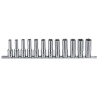 Genius tools 1/2'' drive SAE deep socket set GD-412S