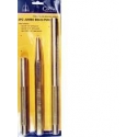 3pc brass pin punch set 8, 10 and 12 inch (25293CP)