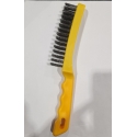 Steel 4 row wire brush 275mm  52915