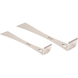 2 pc stainless steel scraper set  17005