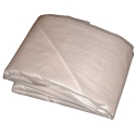 High density woven tarp White 20' x 30' T004097