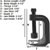 Low profile ball joint separator ASTRO 78912