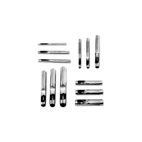 12pc Hollow Punch Set 