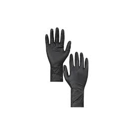 Black disposable 8ML nitrile gloves  XXL   DN850BKXXL