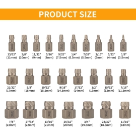 Extracteur de vis profils bas  610204
