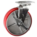 8 inch caster with brake ROUE8PUF