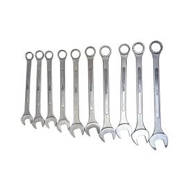 10pc Jumbo Combo Wrench, SAE (BTSAE10)