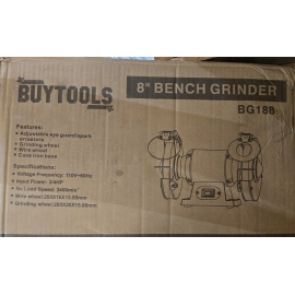 Bench Grinder 8'' 3/4HP 120V  BG188