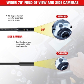 Dual and side digital videosope inspection camera Autel MV480