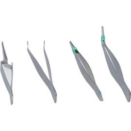 4 pc stainless steel tweezer set  21620