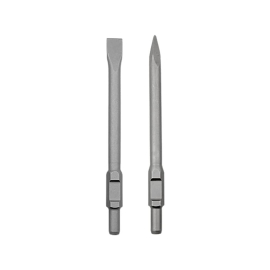 2PC FLAT & POINT JACK HAMMER CHISEL SET 61112