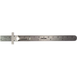 6 inch pocket ruler SAE and metric  28334