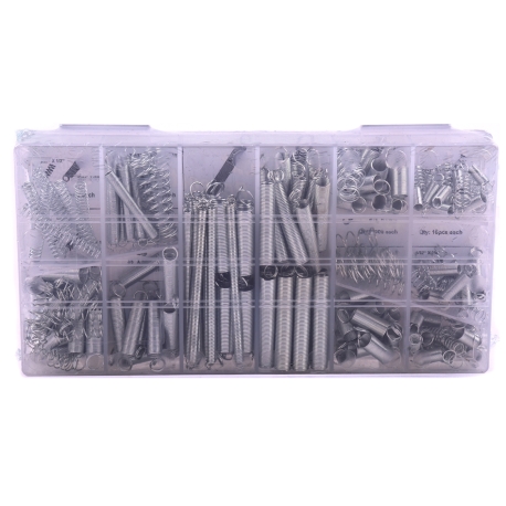 200pc Spring Assortment- Spring Steel 714221 200pc Spring Assortment- Spring Steel 714221