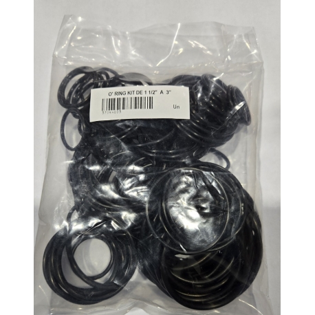 O ring kit 1-1/2'' to 3'' 37ORHE03 O ring kit 1-1/2'' to 3'' 37ORHE03