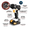 20V Li-Ion 1/2'' brushless impact wrench W7720
