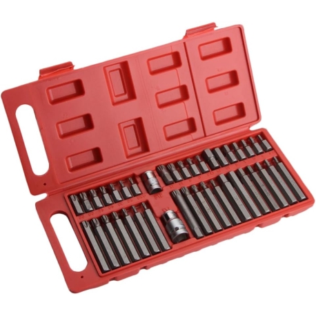 40 piece torx spline and hex bit set (BT1017)