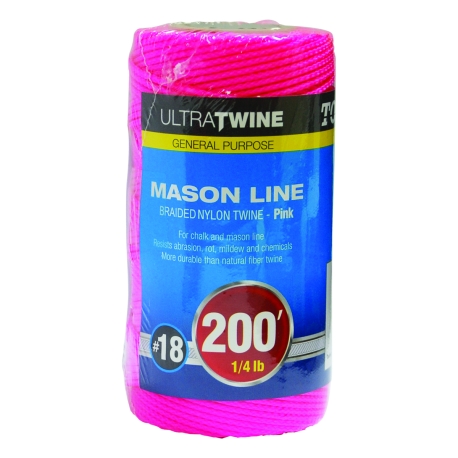 Corde de macons 200' polyestère 87020018 Corde de macons 200' polyestère 87020018