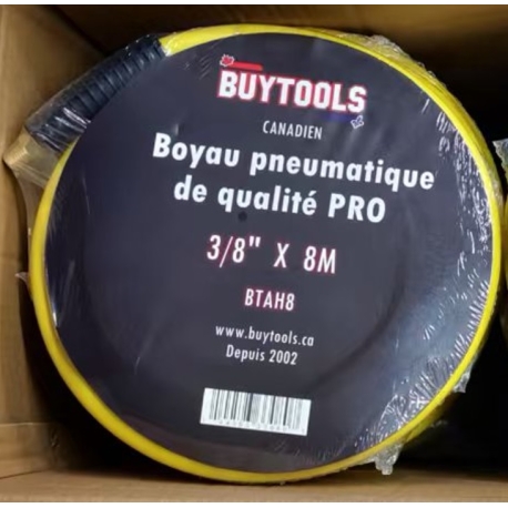 Boyau / Pneumatique 3/8'' x 100 pieds BT38100 Boyau / Pneumatique 3/8'' x 100 pieds BT38100