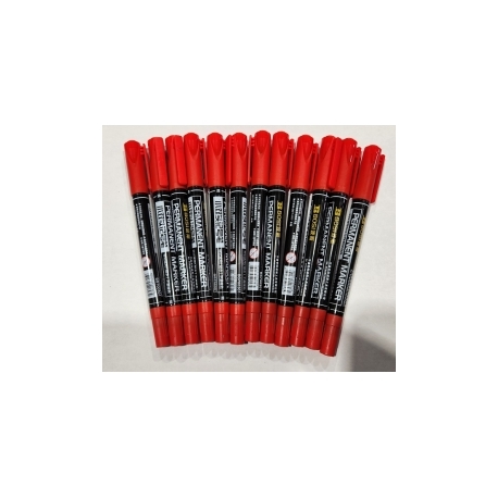 Permanent markers 12pc BLACK BS700301-B Permanent markers 12pc BLACK BS700301-B