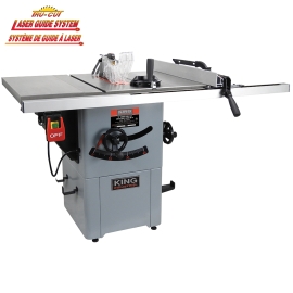 10'' cabinet table saw King Canada  KC-10HCX