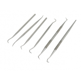 6 PC STAINLESS STEEL PICK SET (70116)