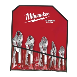 Milwaukee 5pc locking torque plier set 48-22-3695