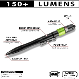 Performance tools 3 in 1 pen light W2674