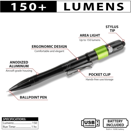 Performance tools 3 in 1 pen light W2674 Performance tools 3 in 1 pen light W2674
