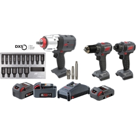 Ingersoll Rand 9 pc PROMO cordless tool kit IRTIQV20-3W7D3