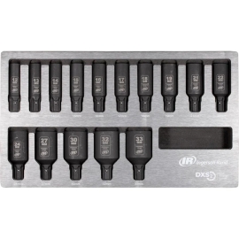 DXS2 impact hexagonal deep socket set Irand IRTDXSK2M15LP