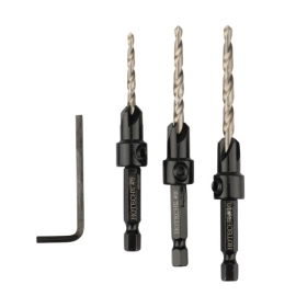3 pc countersink bit set 511072