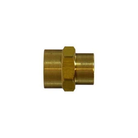 Brass reducer 1/2F x 1/4F JAS110DA Brass reducer 1/2F x 1/4F JAS110DA