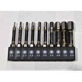 10 pc hexagonal bit set 468239