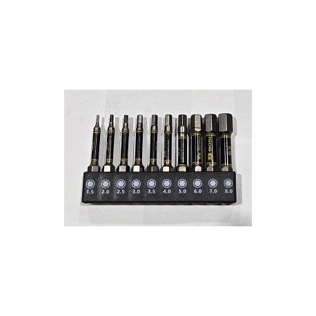 10 pc hexagonal bit set 468239 10 pc hexagonal bit set 468239