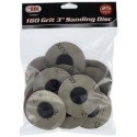 25pc sanding disc 180G 3''   82081