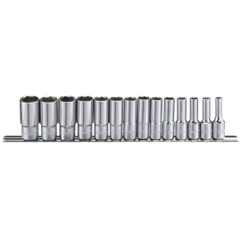 Jeu de douilles longues impériales Genius 3/8'' GD-314SD