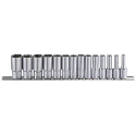 Jeu de douilles longues impériales Genius 3/8'' GD-314SD