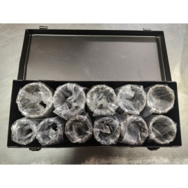 BT3256-12A   9 pc Pro Axle Nut Impact Socket Set 6 point