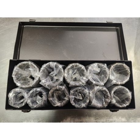 BT3256-12A 9 pc Pro Axle Nut Impact Socket Set 6 point BT3256-12A 9 pc Pro Axle Nut Impact Socket Set 6 point