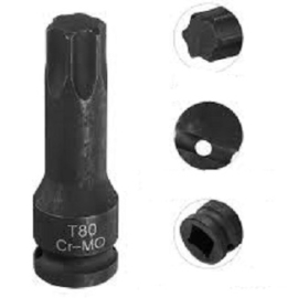 Torx 80 male socket 1/2'' drive 366480