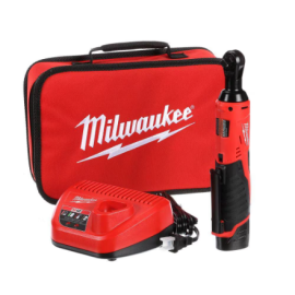 Milwaukee Tool M12 Cordless 3/8 Inch Ratchet Kit (MLW2457-21)