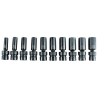 10 Piece 3/8" Drive Metric Flex Impact Socket Set KTI37400