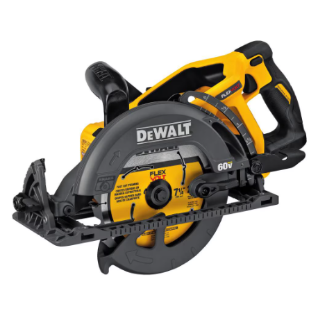 DEWALT DCS577B FLEXVOLT 60V MAX 7-1/4” Worm Drive Style Saw, Baretool DCS577B DEWALT DCS577B FLEXVOLT 60V MAX 7-1/4” Worm Drive Style Saw, Baretool DCS577B
