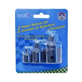 Coffret Tooltech Xpert 3 pièces de douilles réductrices à choc – SAE – 701614