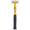 Marteau en laiton Tooltech Workbench 1 lb avec manche en fibre de verre 705504