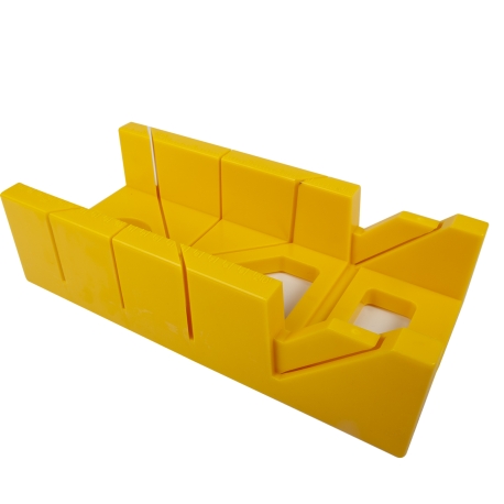 Tooltech Workbench Mitre Box 12in Plastic Yellow 306500 Tooltech Workbench Mitre Box 12in Plastic Yellow 306500