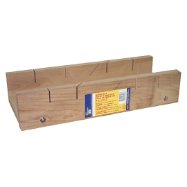 Tooltech Workbench Wood Mitre Box 5 Cuts 38cm 306216