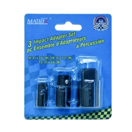 Jeu d'adaptateurs de douilles à chocs Tooltech FirmGrip 3 pièces - SAE 701613