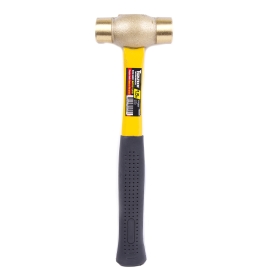 Marteau d'établi Tooltech en laiton, 1,5 lb, manche en fibre de verre, 705505